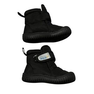 Jan & Jul Toasty-Dry Puffy Winter Boots Black Toddler Size 5 US Fleece Lined